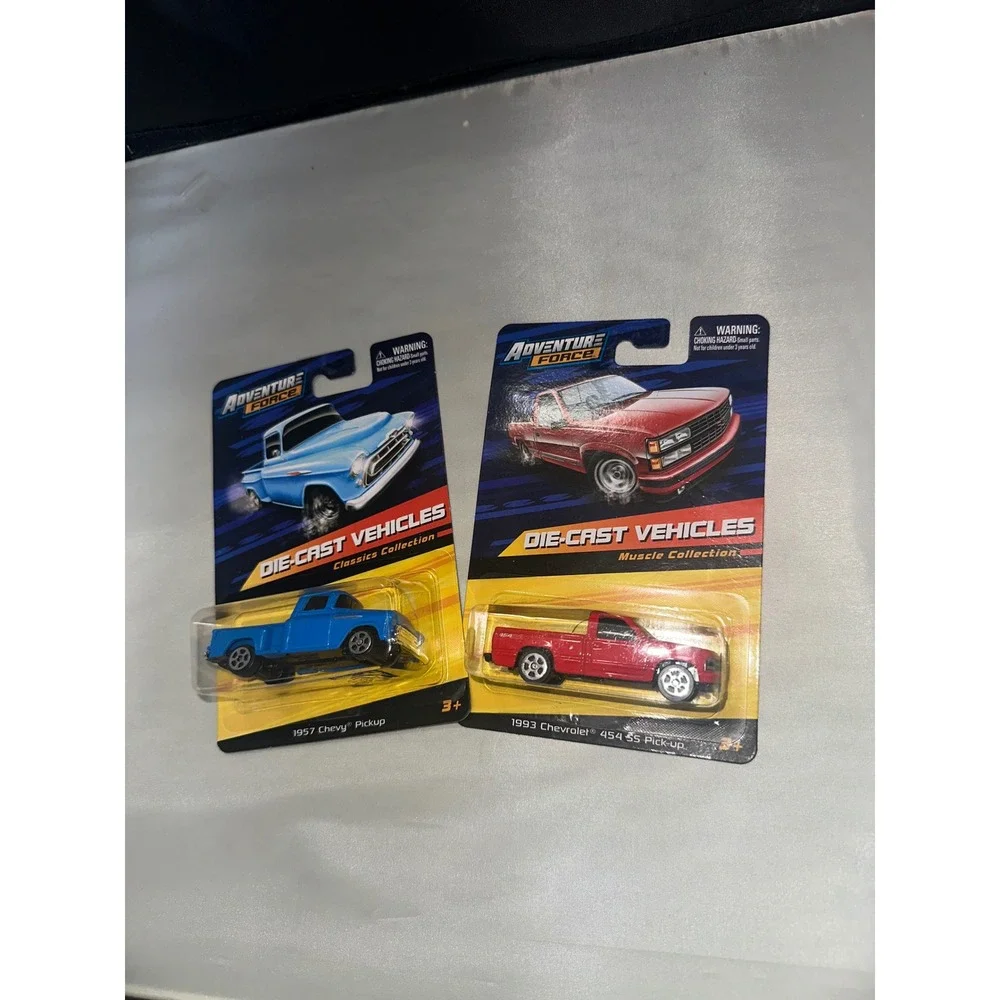 Adventure Force Die-Cast 1957 Chevy Pickup & 1993 Chevrolet 454 SS Pick-up Set